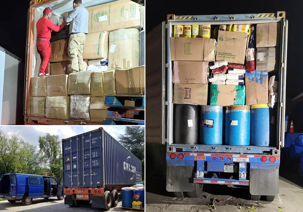 renta de furgones contenedores max shipping express